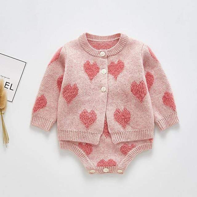 Love Print Sweater Set - Image 4
