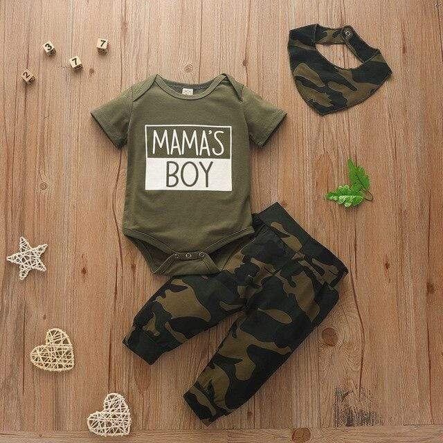 Mama's Boy Romper Outfit - Image 4