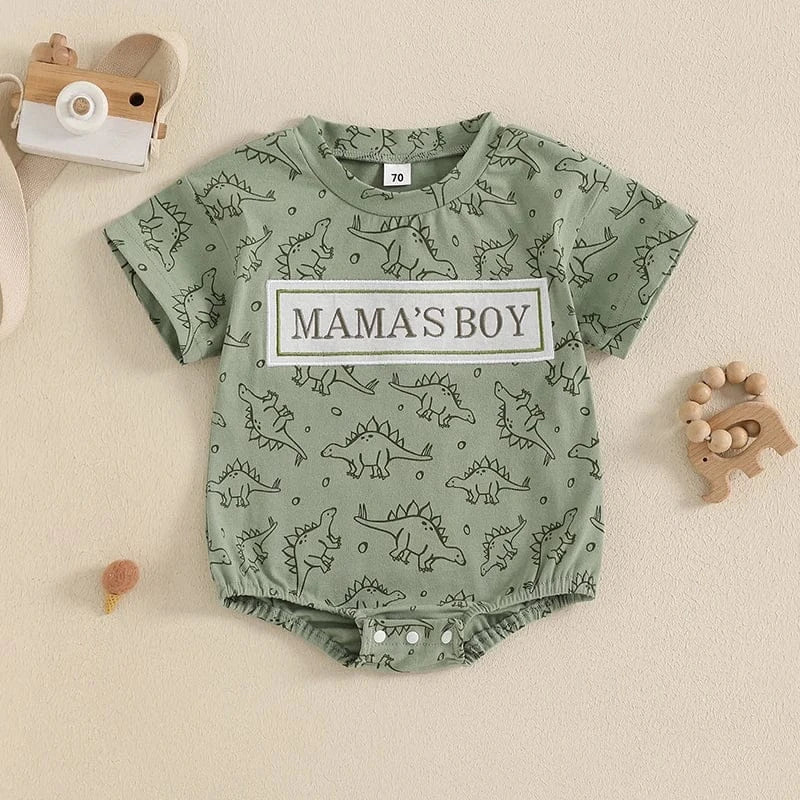 Mama’s Boy Dinosaur Romper - Image 6