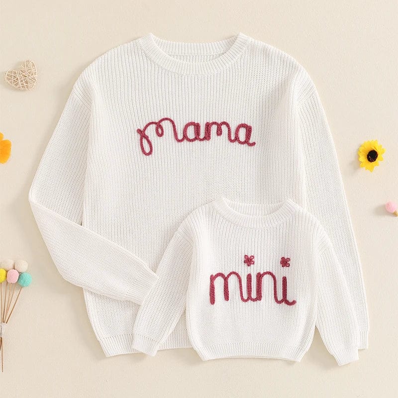 Matching Mama and Mini Knit Sweater Set - Image 2