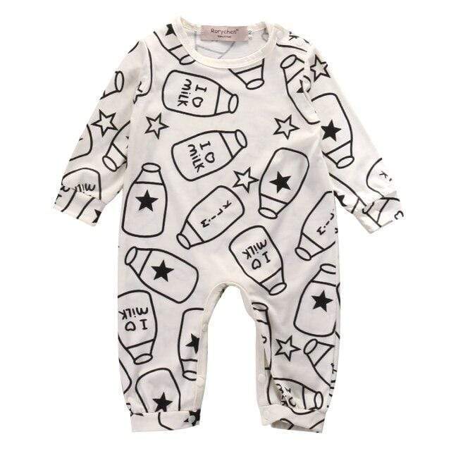 Milk Bottle Print Jumpsuit - Image 3