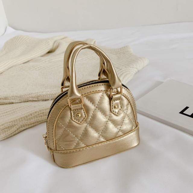 Mini Double Handle Satchel Bag - Image 10