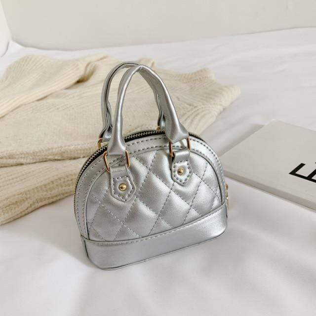 Mini Double Handle Satchel Bag - Image 9