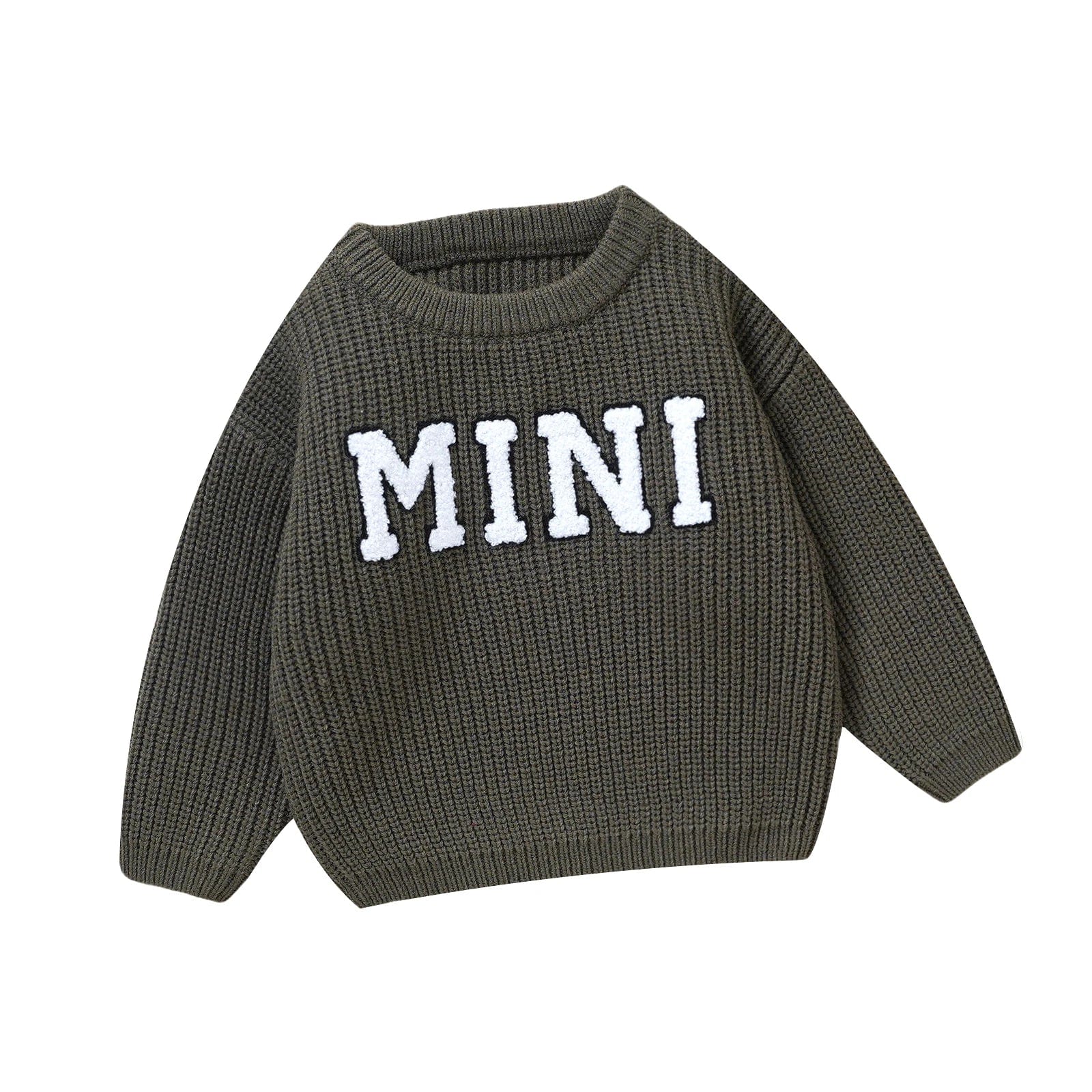 Mini Embroidery Knit Sweater - Image 10