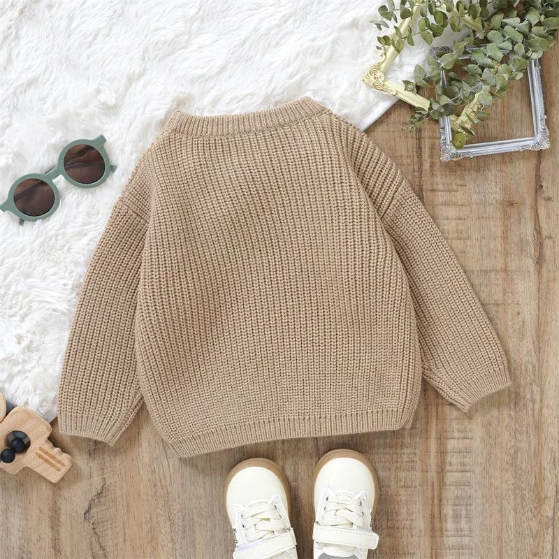Mini Embroidery Knit Sweater - Image 3