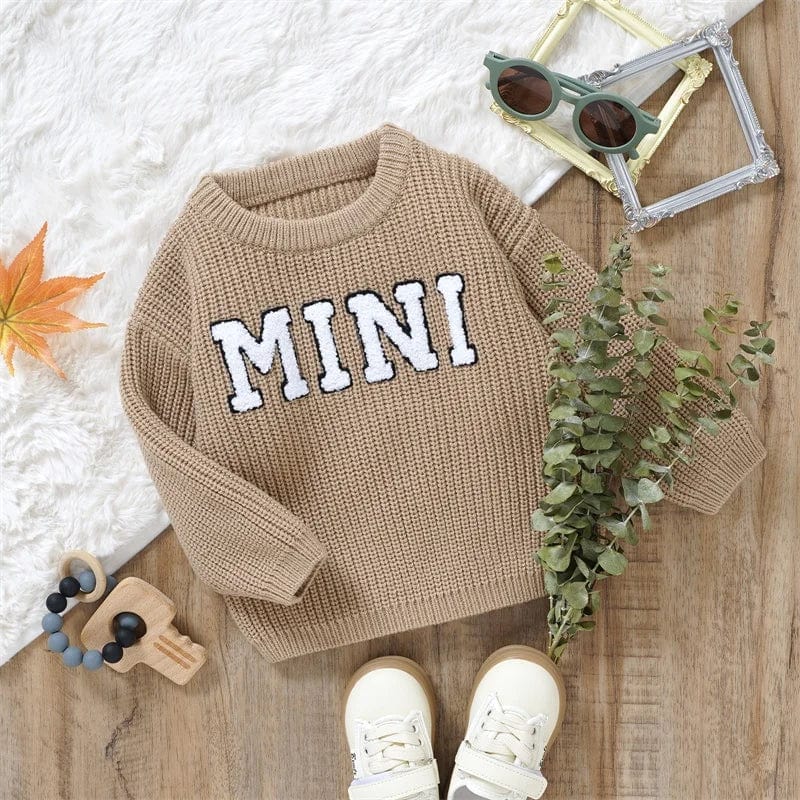 Mini Embroidery Knit Sweater - Image 4