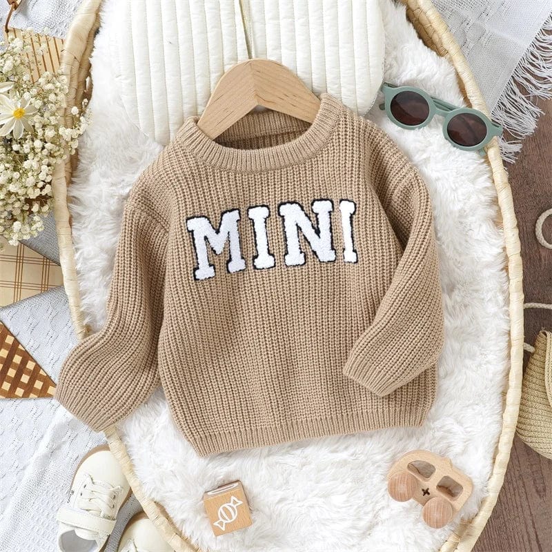 Mini Embroidery Knit Sweater - Image 7