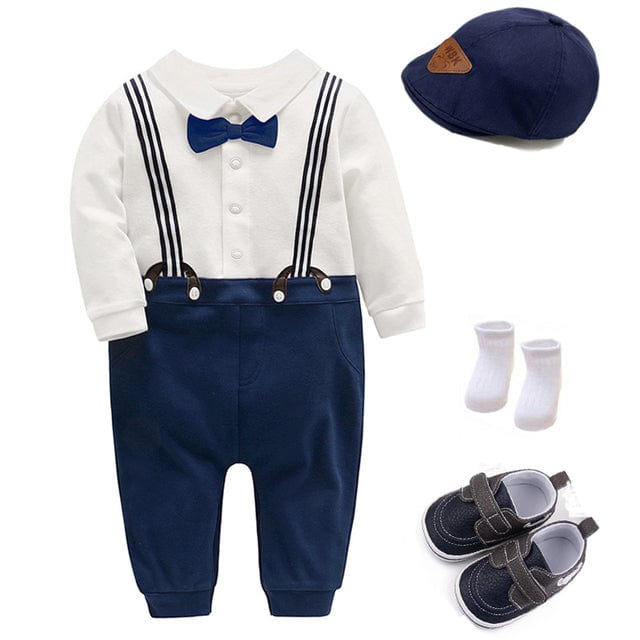 Mini Gentleman Baby Boy Outfit - Image 2