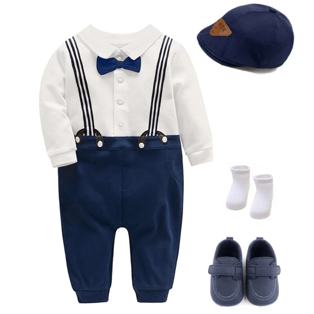 Mini Gentleman Baby Boy Outfit - Image 8