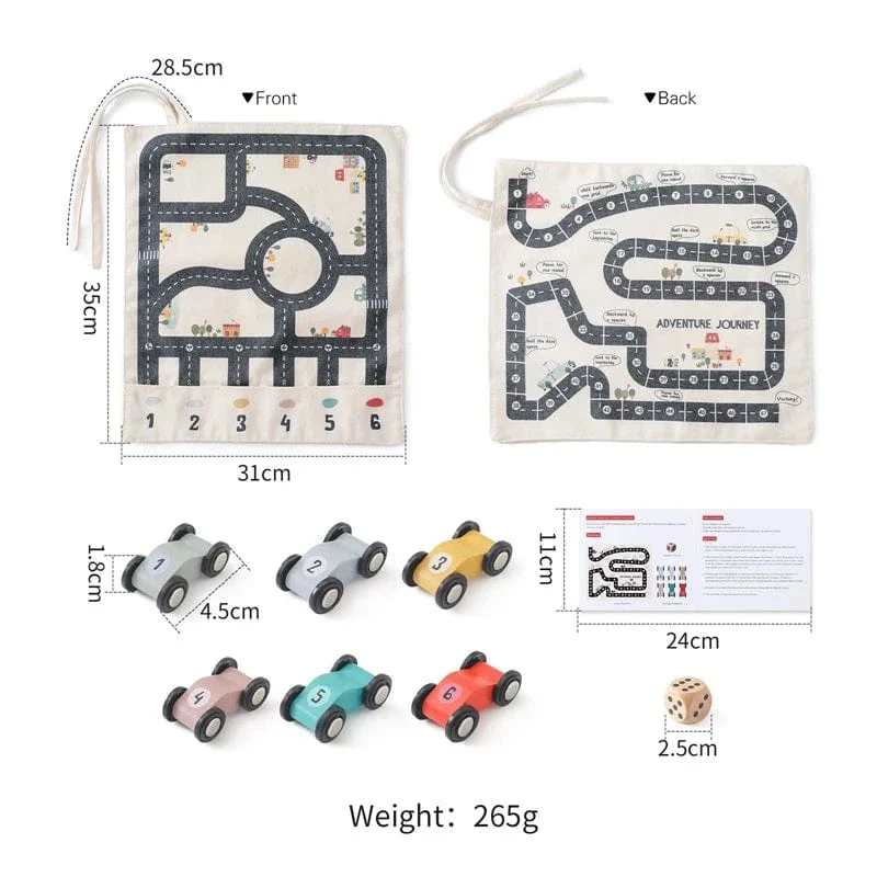Montessori Traffic Road Map Toy - Image 6