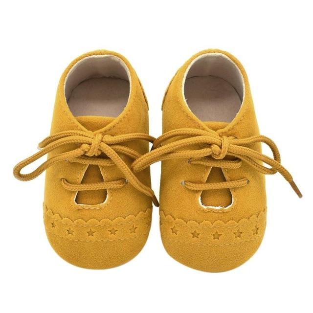Warm Leather Pre-Walker Shoes - Image 6