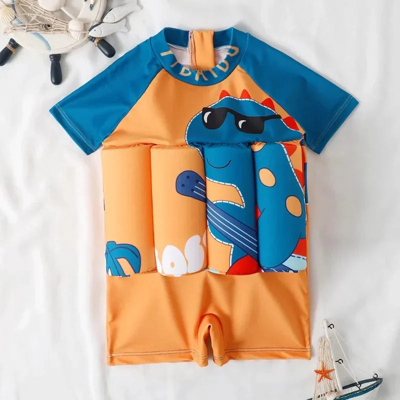One-Piece Floatable Kids Swimsuit - Image 7
