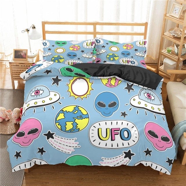 Outer Space Kids Duvet Cover - Image 3