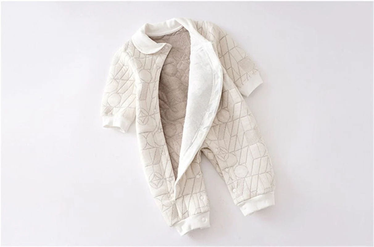 Peter Pan Collar Baby Growsuit - Image 7
