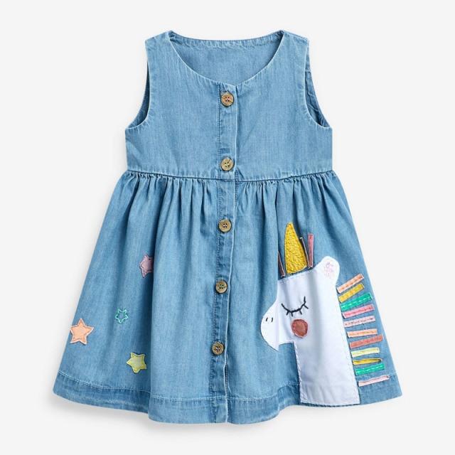 Pinafore Sleeveless Dress - Image 3