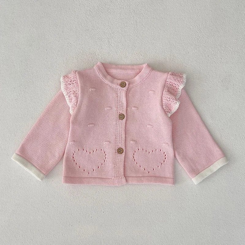 Pink Knitted Cardigan and Bloomers - Image 9