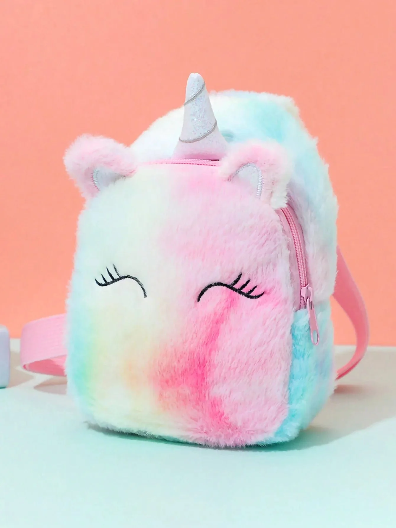 Plush Unicorn Children Backpack