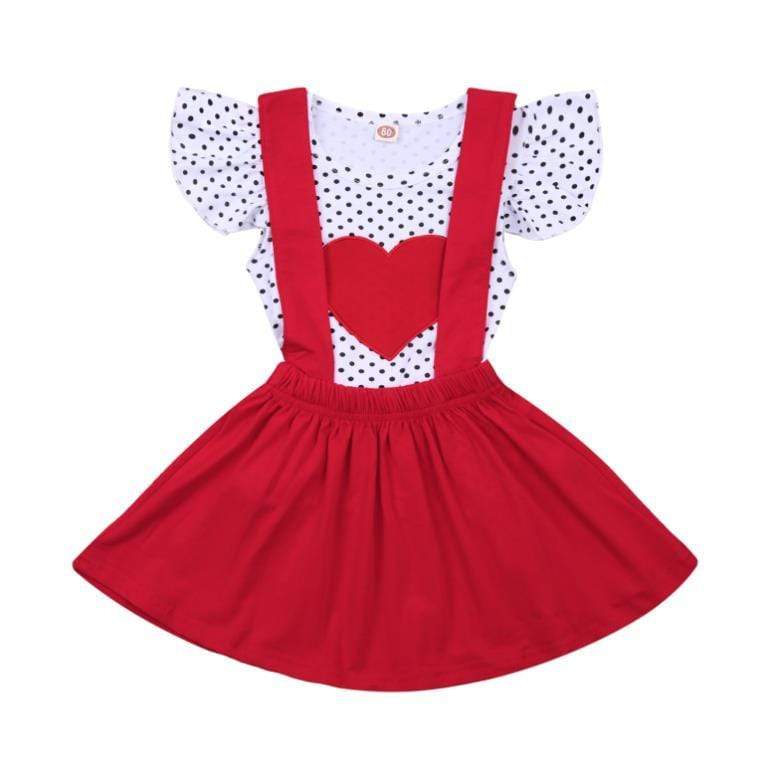 Polka Dot Heart Outfit - Image 5