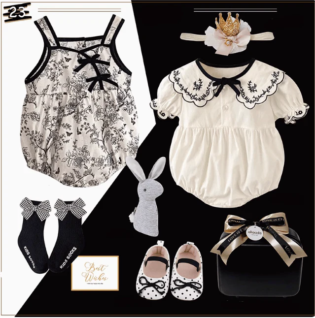 Polka Dot Princess Baby Gift Set - Image 13