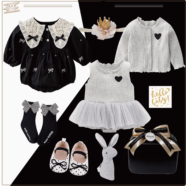 Polka Dot Princess Baby Gift Set - Image 25