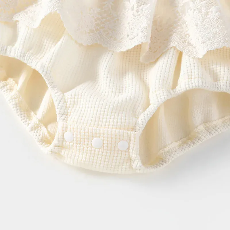 Princess Baby Girl Tutu Lace Bodysuit - Image 5