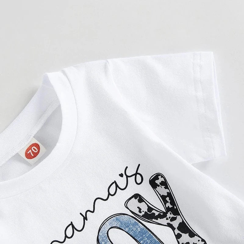 Printed T-Shirt & Casual Shorts Set - Image 5