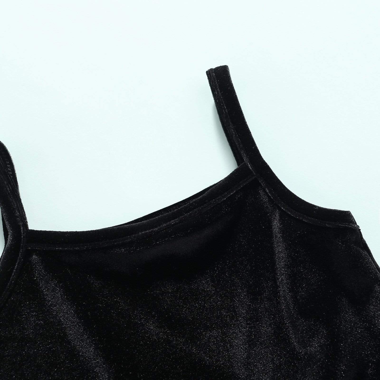 Puff Sleeve Top and Suspender Dress Set - Image 3