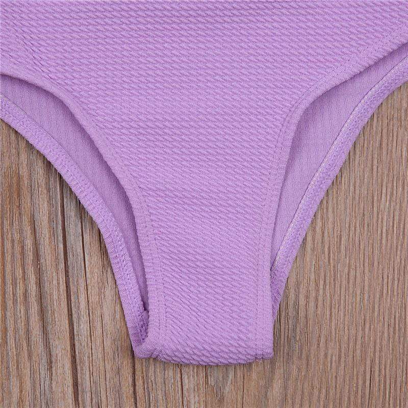 Purple Ruffle Swimsuit - Image 4