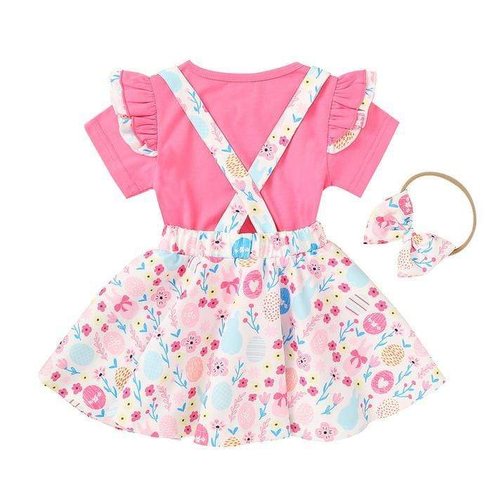 Rabbit Print Bow Strap Dress - Image 5