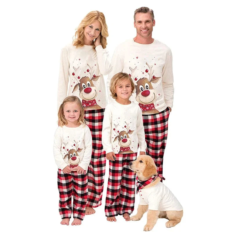 Reindeer Family Matching Christmas Pajamas Set - Image 7