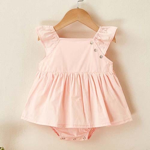 Ruffle Strap Baby Jumpsuit - Image 4