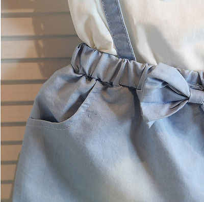Short Sleeve Bow Cotton dress - Image 6