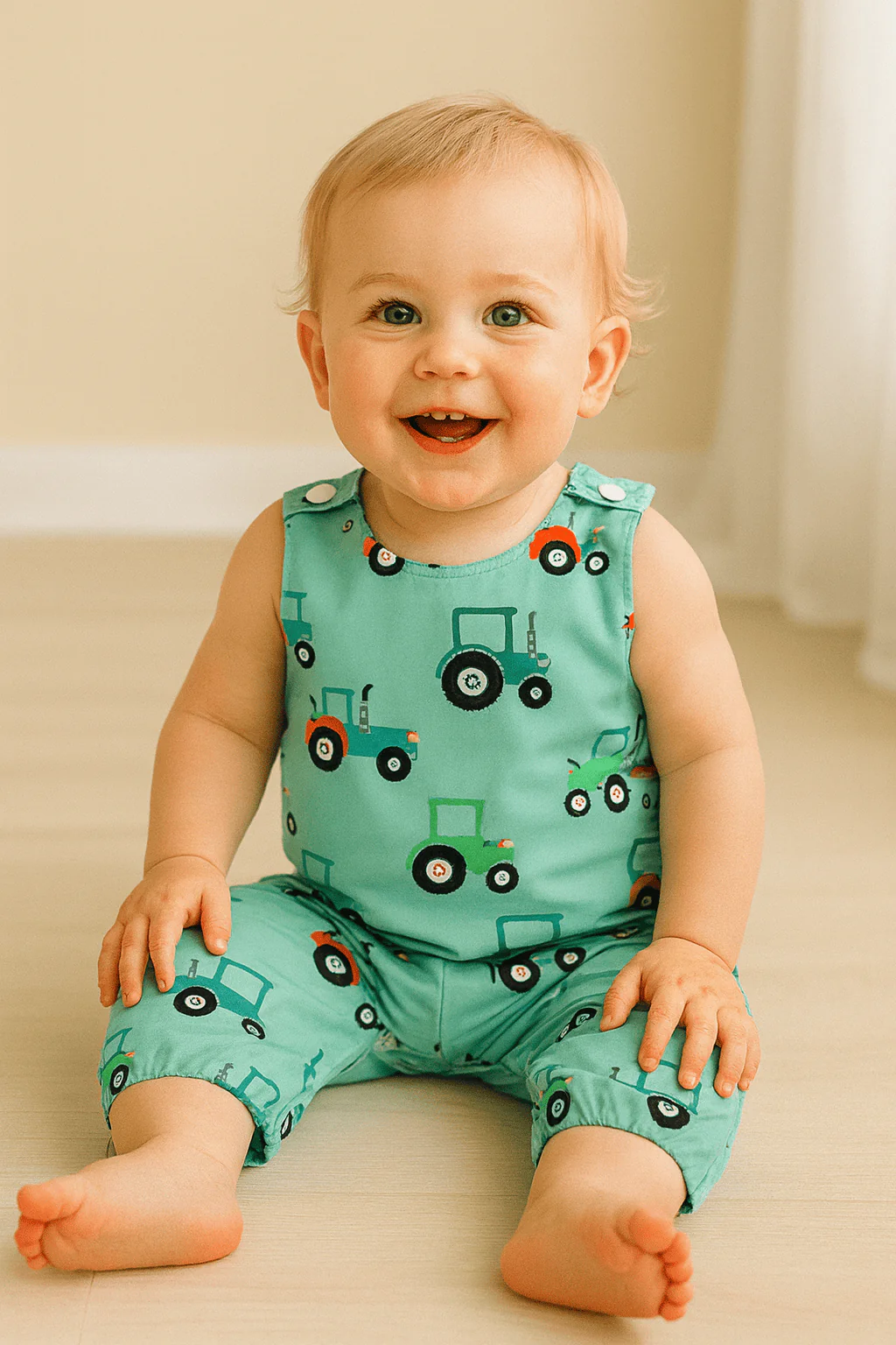Sleeveless Baby Romper - Image 4