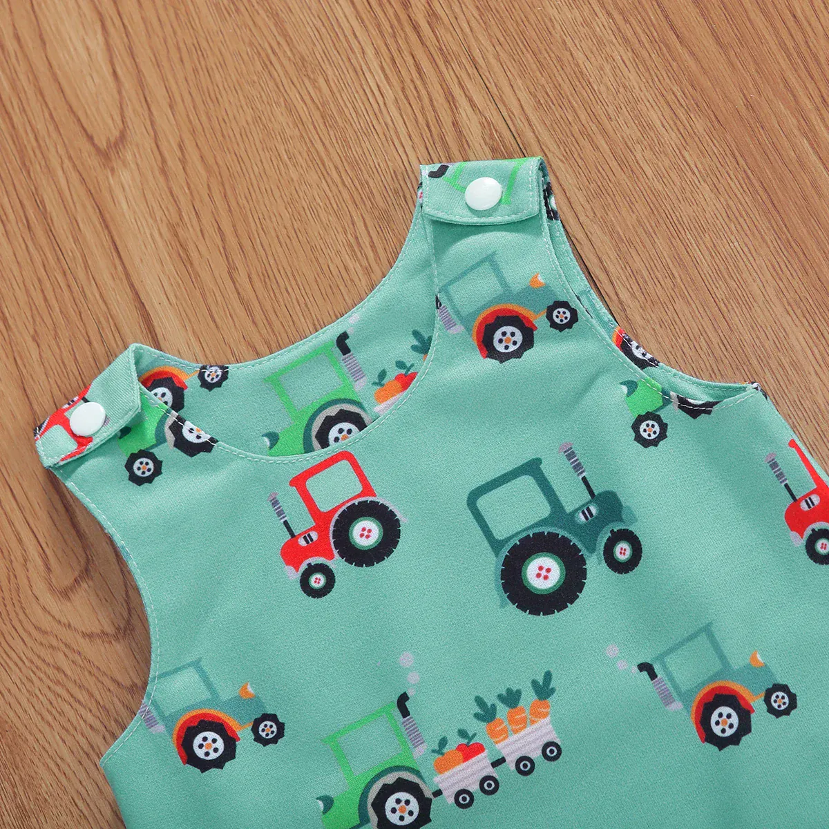 Sleeveless Baby Romper - Image 8