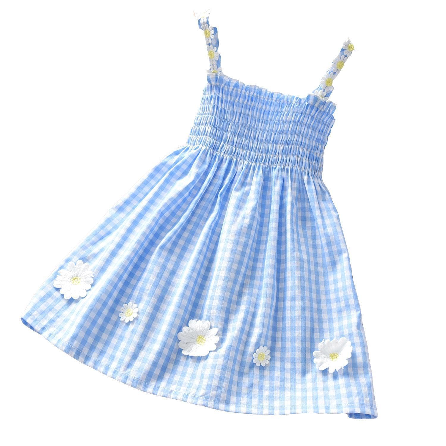 Sleeveless Gingham Dress - Image 4