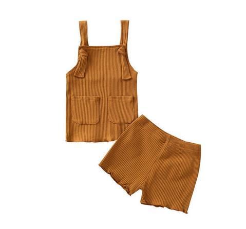 Sleeveless Top and Shorts Set - Image 3
