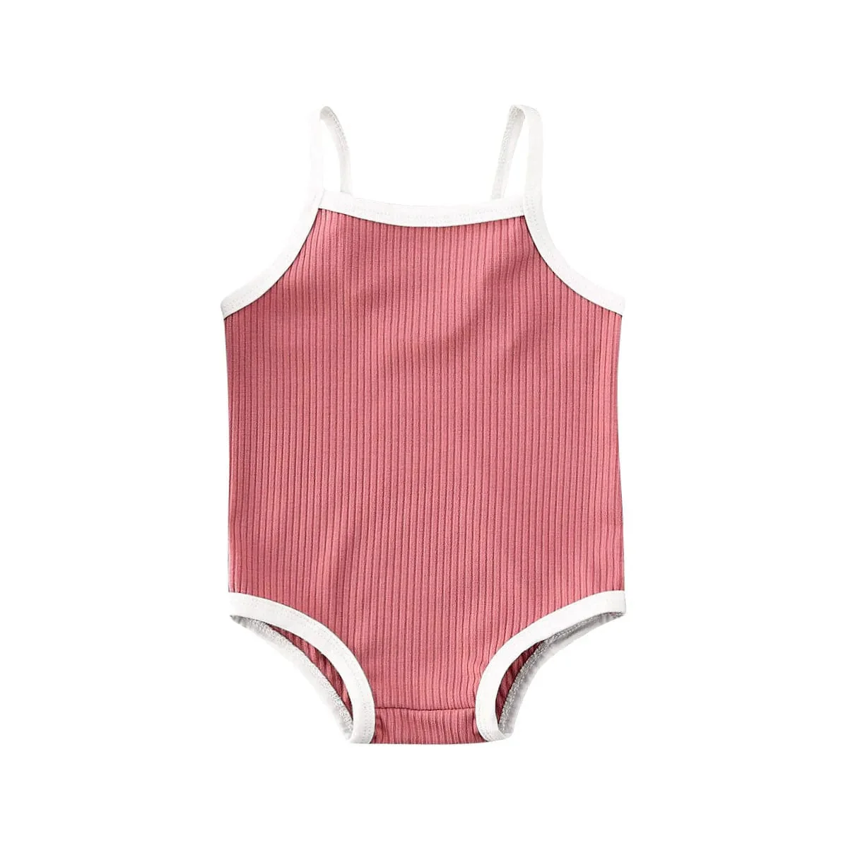 Solid Color Girls Swimwear - Image 7