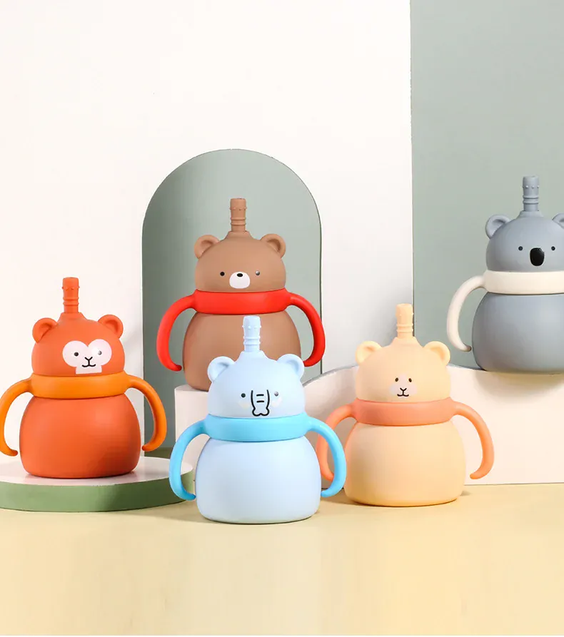 Straw Cup Cute Animal - Image 4