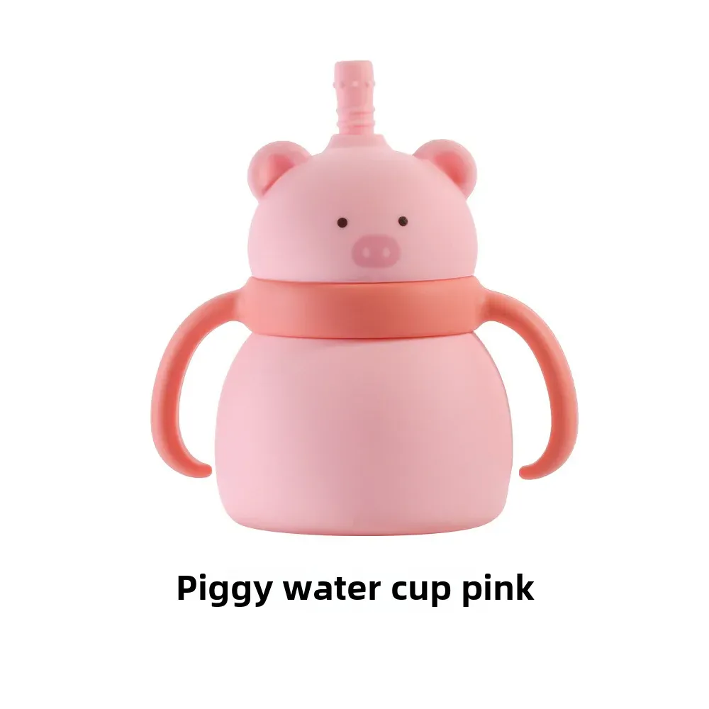 Straw Cup Cute Animal - Image 9