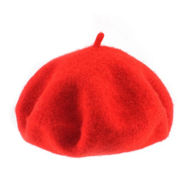 Stylish Baby Girl Beret Hat - Image 9