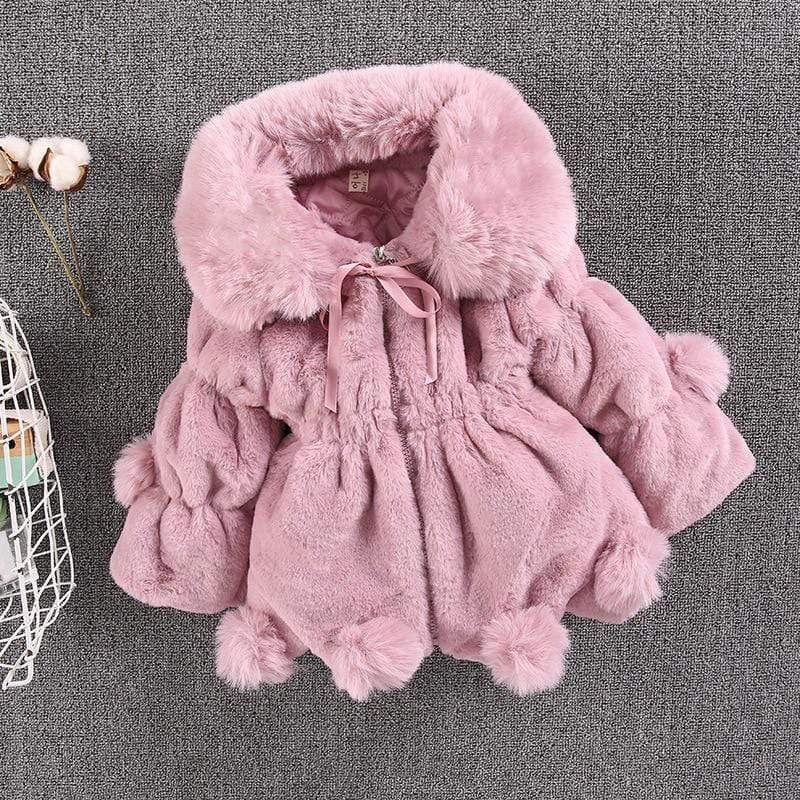 Stylish Girl Teddy Coat - Image 2