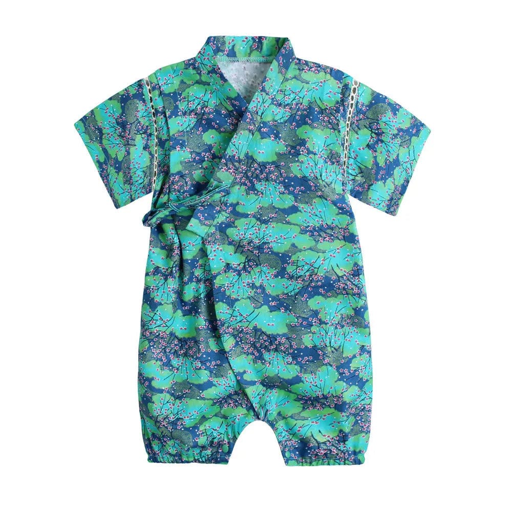 Summer Baby Kimono Romper - Image 3