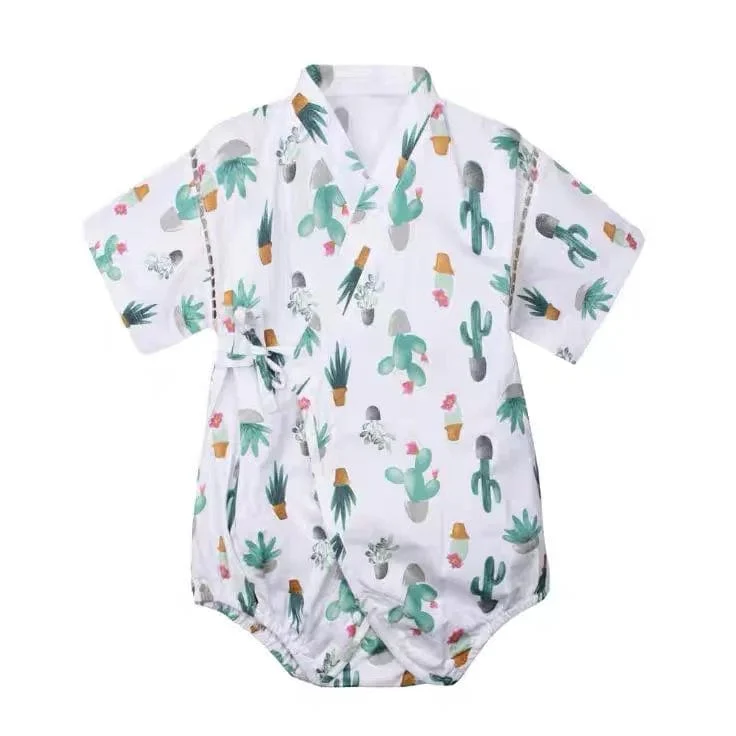 Summer Baby Kimono Romper - Image 8