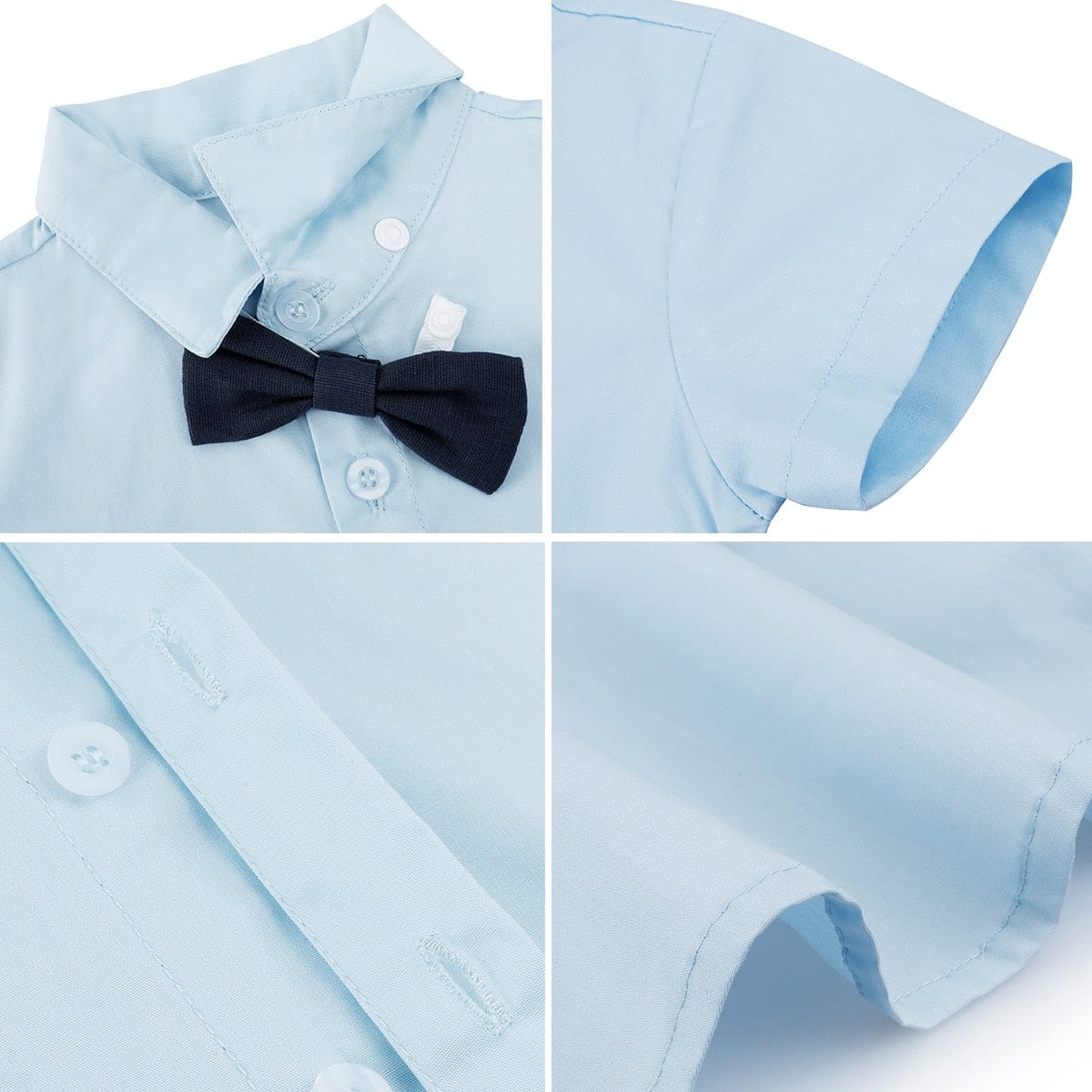 Suspender Boy Bow Tie Smart Outfit - Image 14