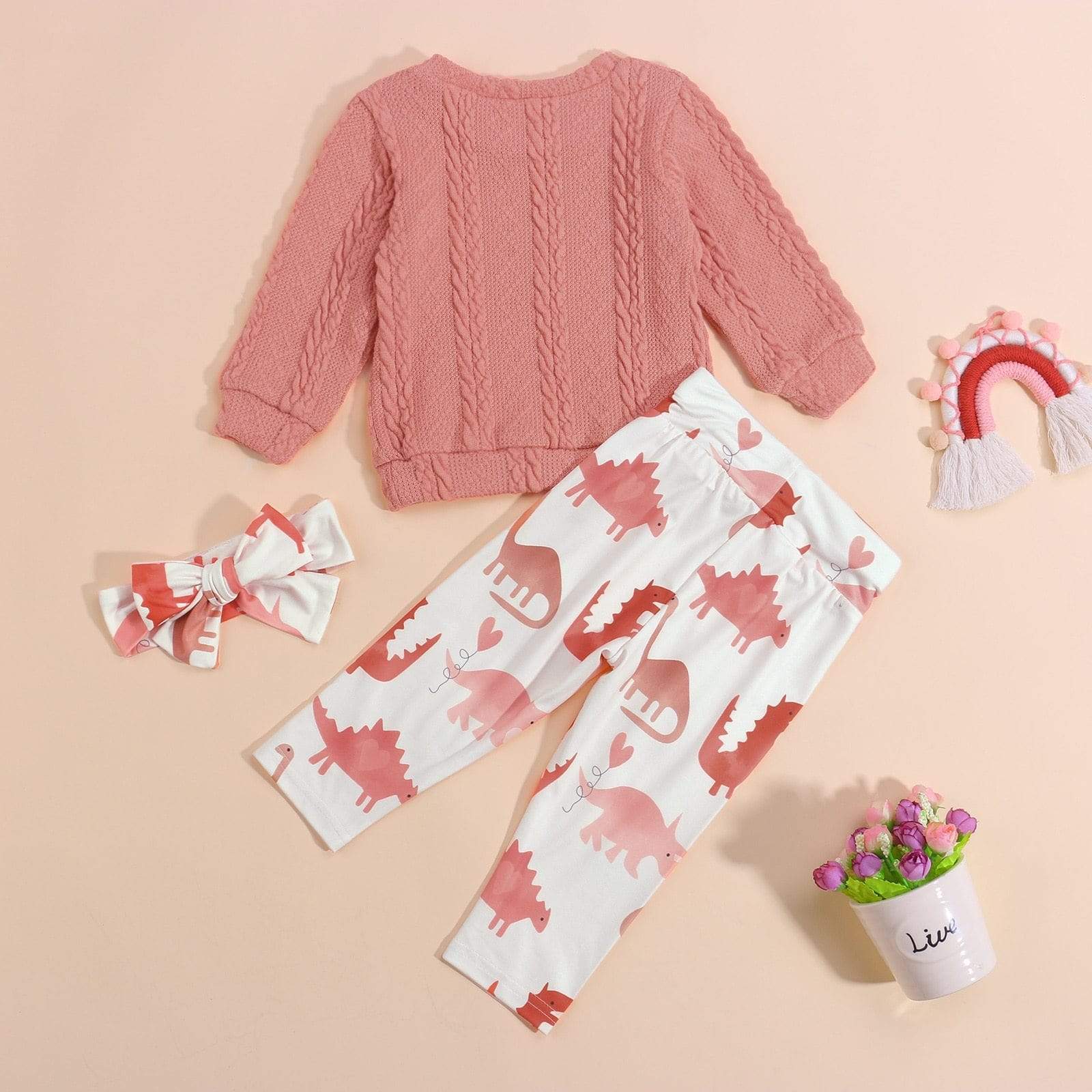 Sweater and Dinosaur Pants Outfit - Image 6