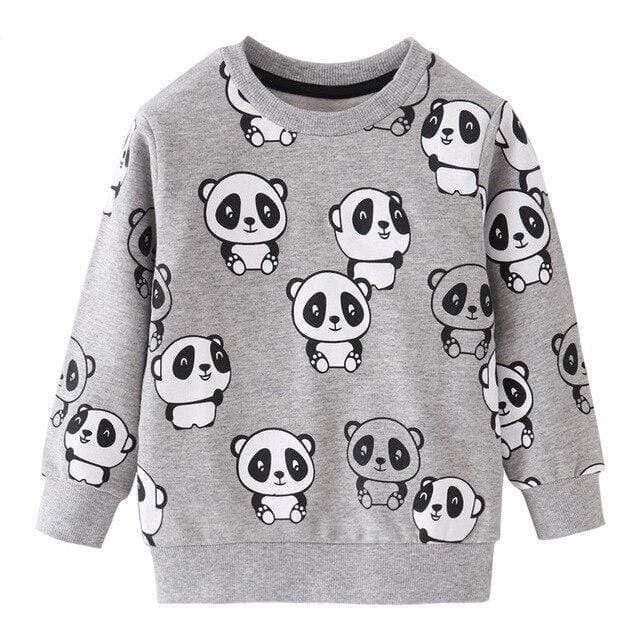 Cartoon Print Sweatshirts - Image 6