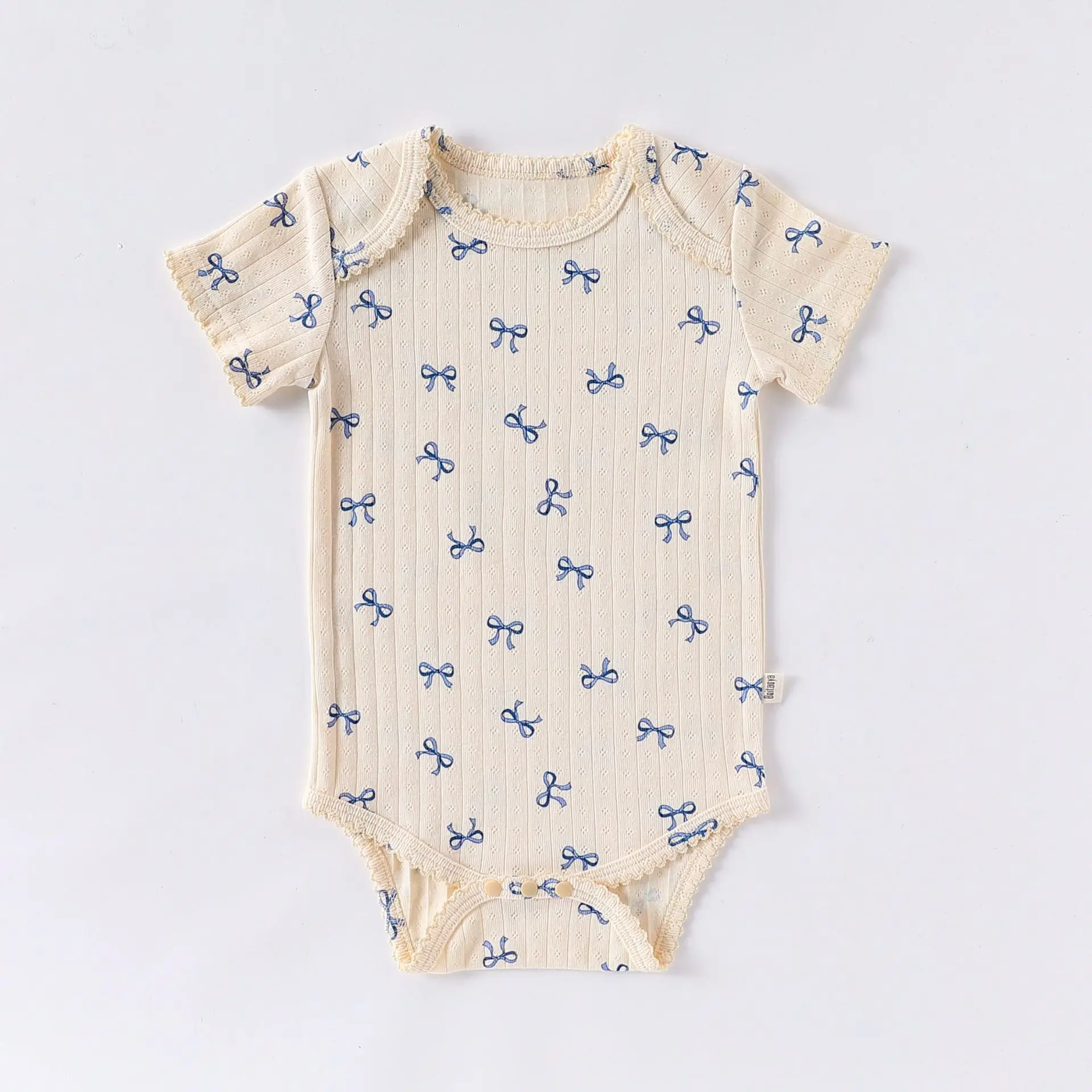 Sweet Heart Print Baby Romper - Image 18