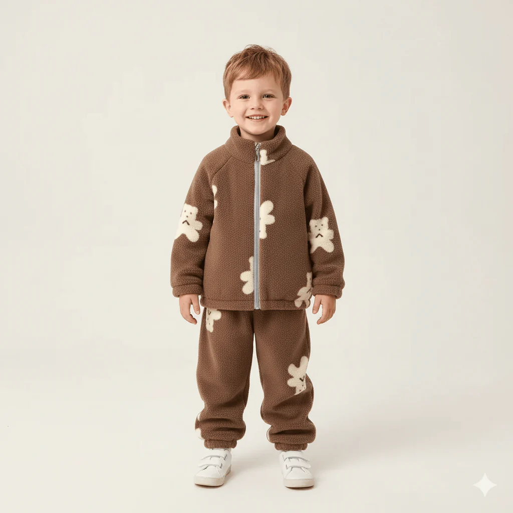TeddyCozy Plush Fleece Set - Image 2