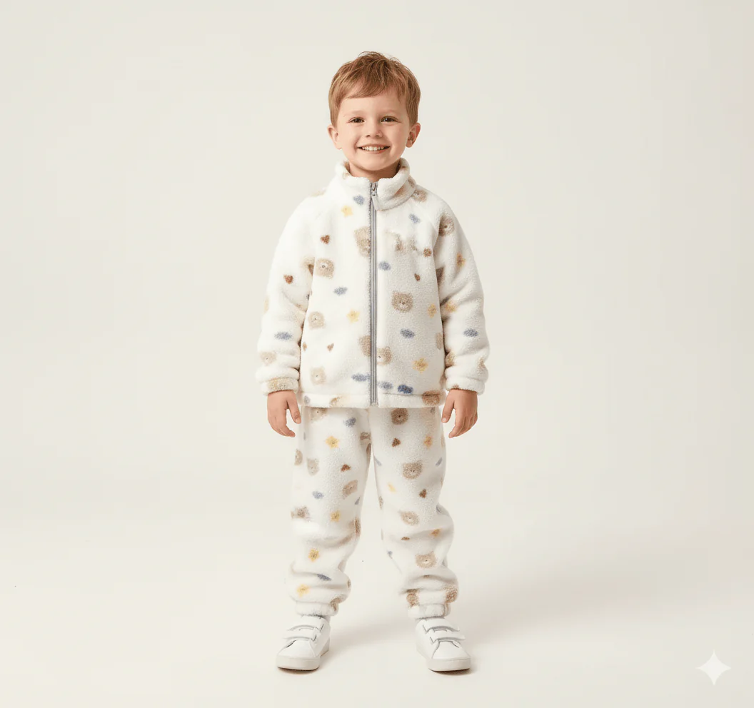TeddyCozy Plush Fleece Set - Image 4