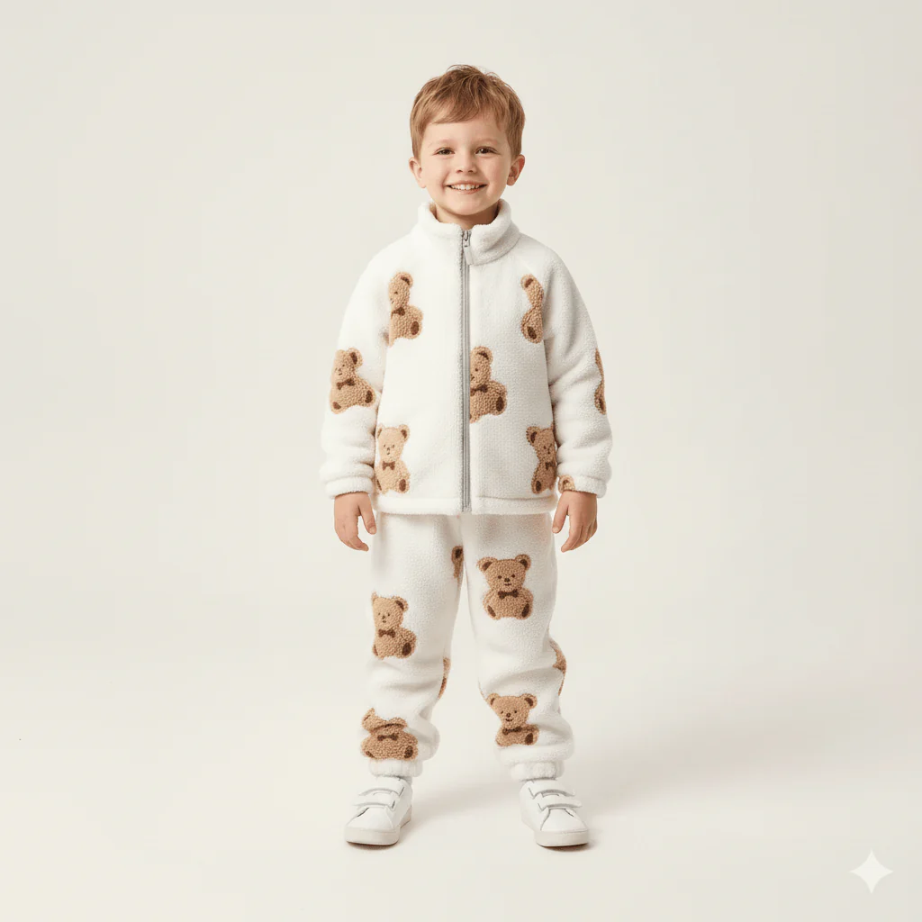 TeddyCozy Plush Fleece Set - Image 5